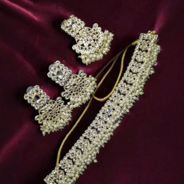 Pearl Embellished Traditional Set